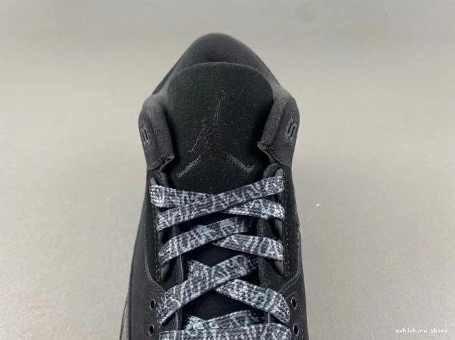 Rep Cat Jordan Air 3 Retro Black CK9246-168 0710